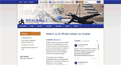 Desktop Screenshot of goalball.nl